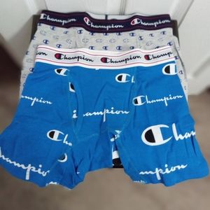 Champion Men's 2-Pack Printed Logo Boxer Brief